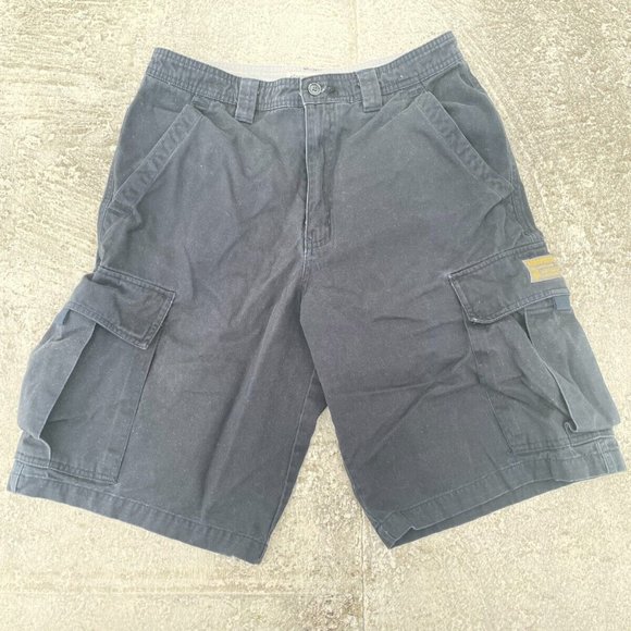 Aeropostale Men Shorts Navy Blue Cargo Cotton Shorts Size 30 A87 - Picture 5 of 8